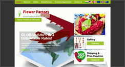 Desktop Screenshot of flowerfactory.in